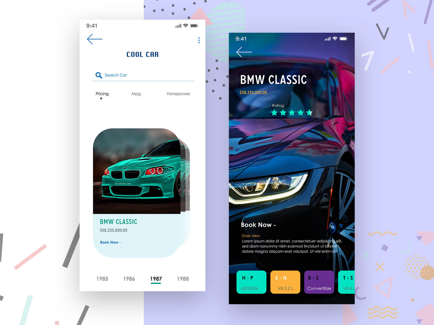 UI-UX Design for Car Selling App