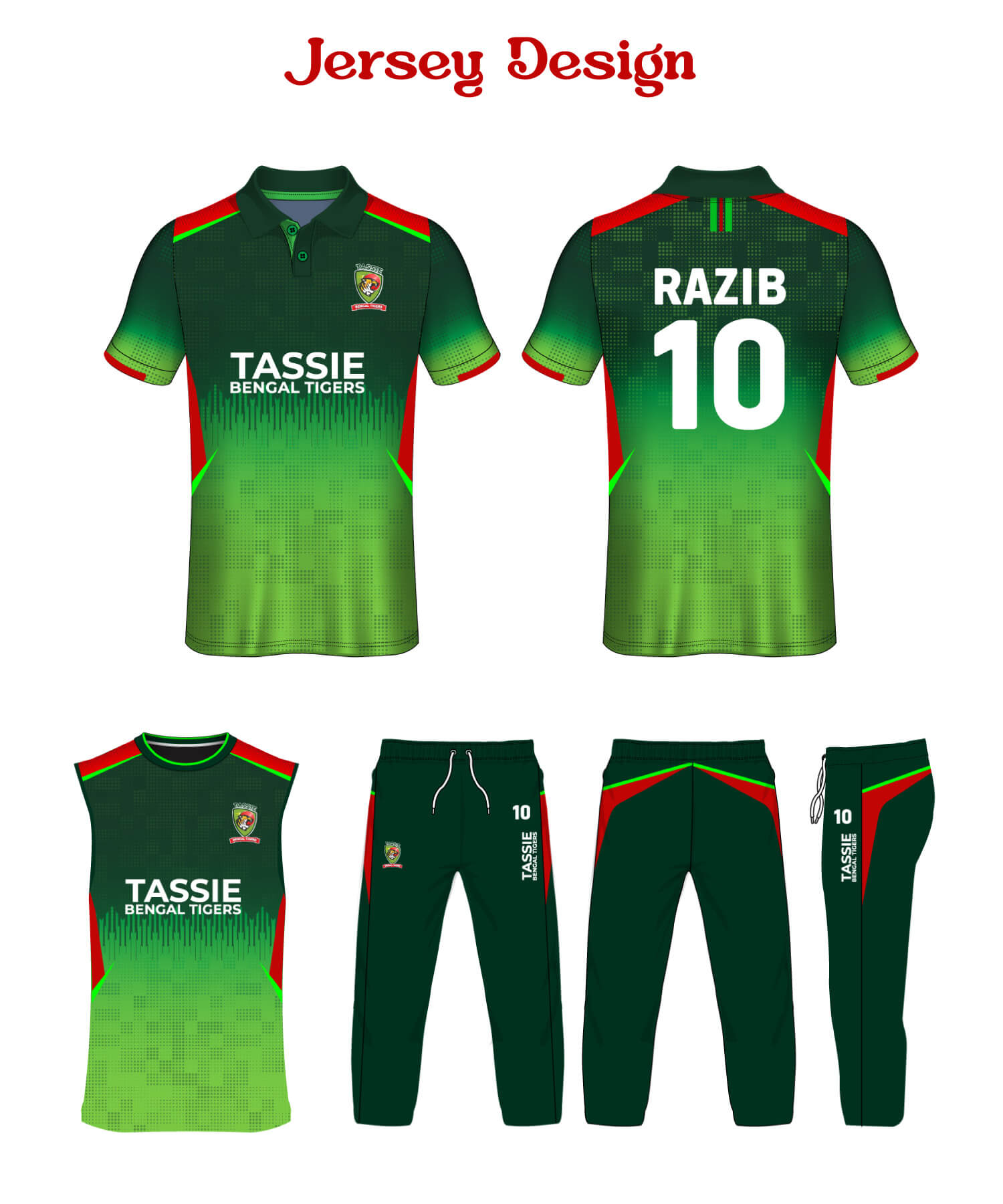 Cricket Jersey Design