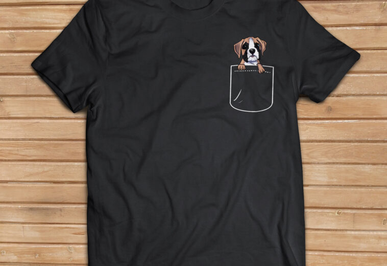 Hand Drawn T-Shirt Design for Dog Niche