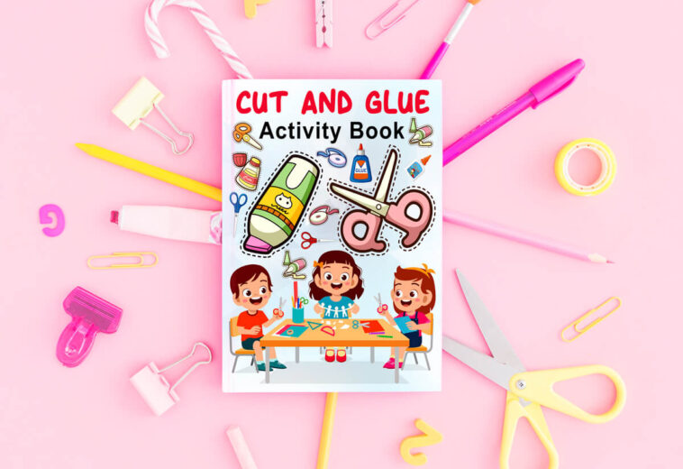 Cut and Glue Activity Book for Kids – KDP