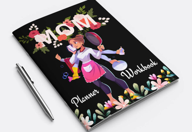 Mom Planner Workbook Cover Design