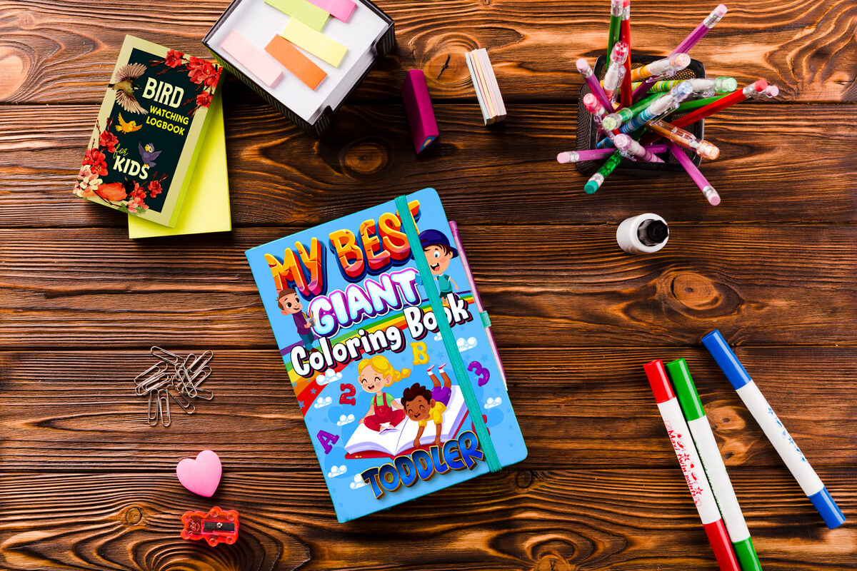 Cover Design for Kids Coloring Book