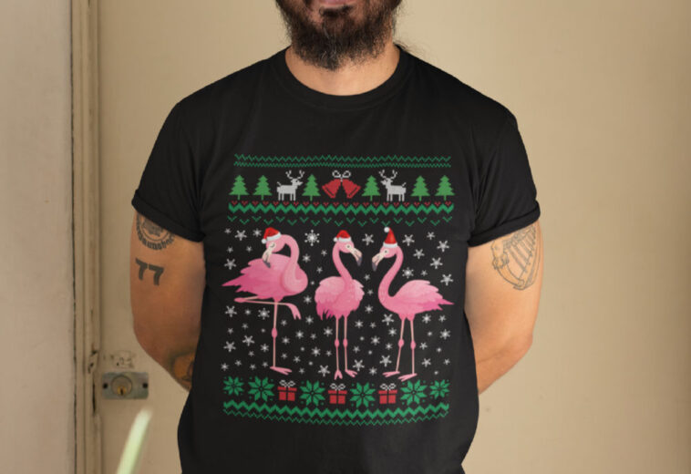 Christmas with Flamingo Niche