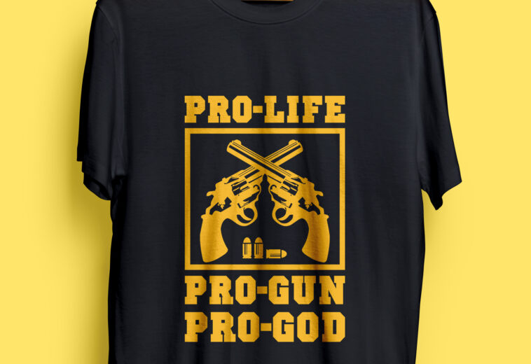 T-Shirt Design for Gun Niche